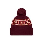 Virginia Tech New Era YOUTH Retro Pom Knit Beanie